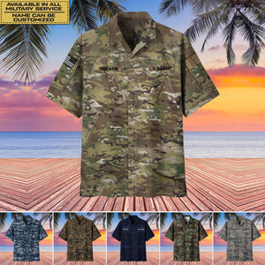 Personalized Military/Soldier/Veterans Hawaii Shirt