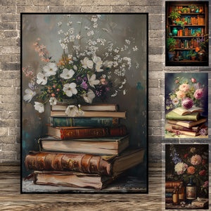 Book Life Lessons Poster- Gift For Book Lovers