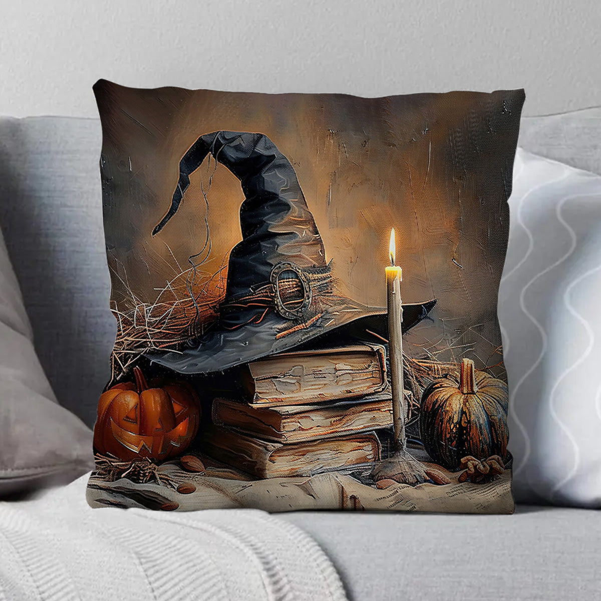 A Witch's Ritual Pillow - Gift For Witch And Book Lovers