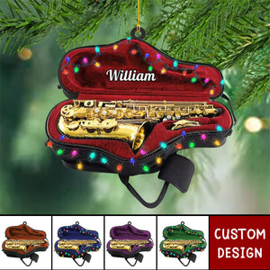 Personalized Saxophone Ornament-Gifts For Saxophonist-2024 New Release