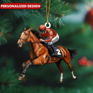 Personalized Horse Ornament-Gift For Horse Lover-2024 New Release