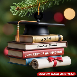 Personalized Graduation Ornament-Gifts For Graduate-2024 New Release