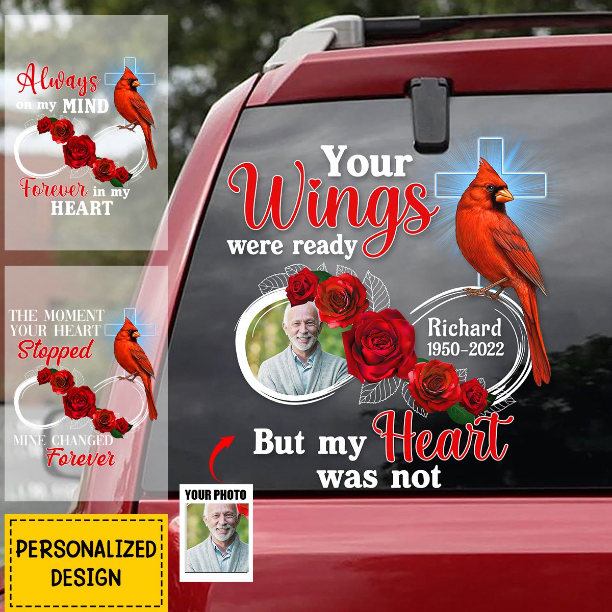 Personalized In Loving Memory Decal/Sticker