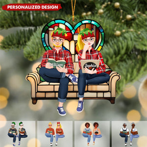 2024 New Release Love Book-Personalized Christmas Ornament-Gifts For Couple