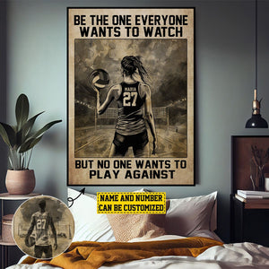 Personalized Volleyball Motivation Poster - Gift For Volleyball Lovers