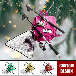 Personalized Fishing Pole Accessories Ornament-Gifts For Fishing Lovers - 2024 New Release