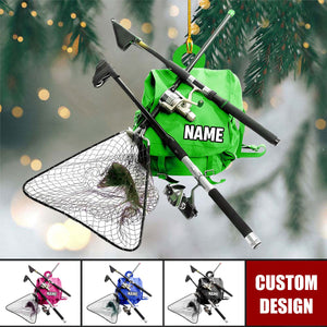 Personalized Fishing Pole Accessories Ornament-Gifts For Fishing Lovers - 2024 New Release