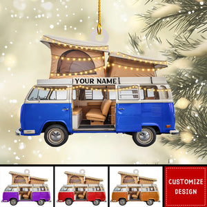 Personalized Camping Car Christmas Ornament-2024 New Release