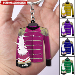 2024 New Release Personalized Marching Band Uniform Keychain-Gifts For Marching Band