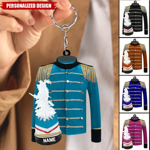 2024 New Release Personalized Marching Band Uniform Keychain-Gifts For Marching Band