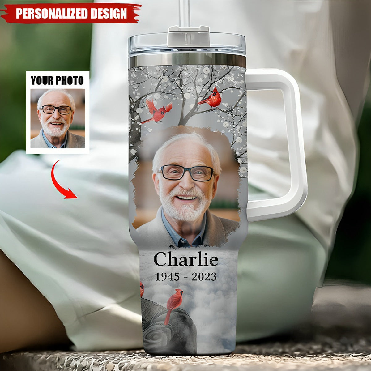 I'm Always With You-Personalized Tumbler-Gift For Family And Friends