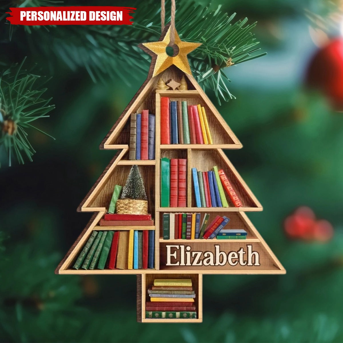 2024 New Release All I Want For Christmas Is A Good Book-Personalized Ornament-Christmas Gift For Book Lovers