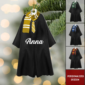 2024 New Release Bachelor's Gown Ornament-Personalized Graduation Christmas Ornament-Graduate Gift