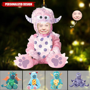 2024 New Release Cute Baby Monster - Personalized Acrylic Photo Ornament