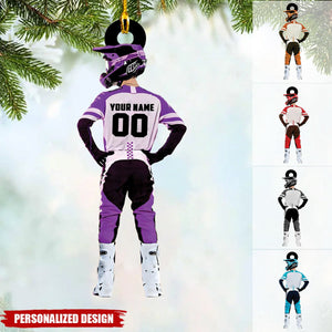 Personalized Dirt Bike Acrylic Ornament-Gifts For Dirt Bike Lovers-2024 New Release