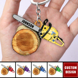 Personalized Arborist Keychain-Gift For Tree Trimmer-2024 New Release