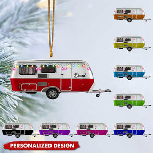 Personalized Camper Ornaments-Gifts For Camping Lover-2024 New Release