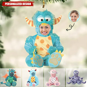 2024 New Release Cute Baby Monster - Personalized Acrylic Photo Ornament