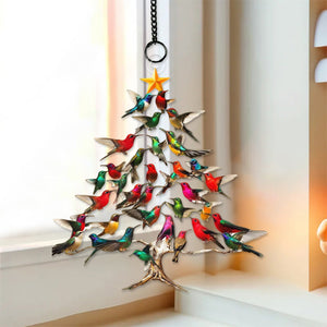 Hummingbird Sun Catcher Ornament - Gift For Hummingbird Lover