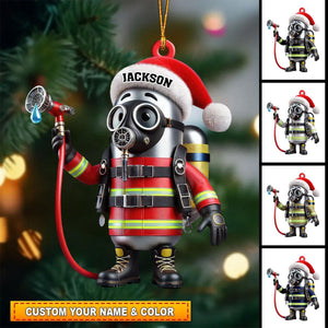 Personalized Firefighter Ornament-Gifts For Firefighters-2024 New Release