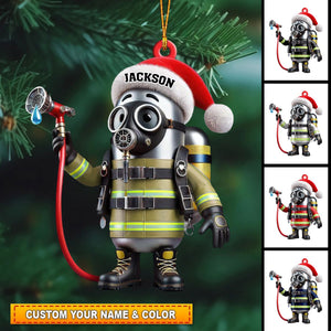 Personalized Firefighter Ornament-Gifts For Firefighters-2024 New Release