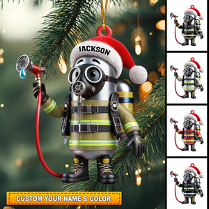 Personalized Firefighter Ornament-Gifts For Firefighters-2024 New Release