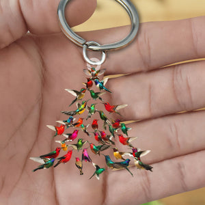 Hummingbird Keychain -Gift For Bird Lovers