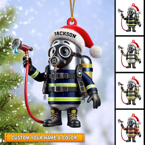 Personalized Firefighter Ornament-Gifts For Firefighters-2024 New Release