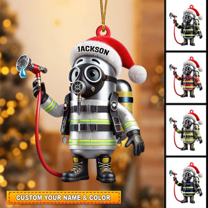 Personalized Firefighter Ornament-Gifts For Firefighters-2024 New Release