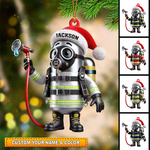 Personalized Firefighter Ornament-Gifts For Firefighters-2024 New Release