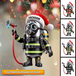 Personalized Firefighter Ornament-Gifts For Firefighters-2024 New Release