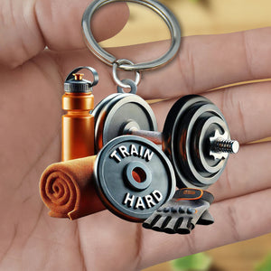 Fitness Keychain - Gift For Gym Lovers