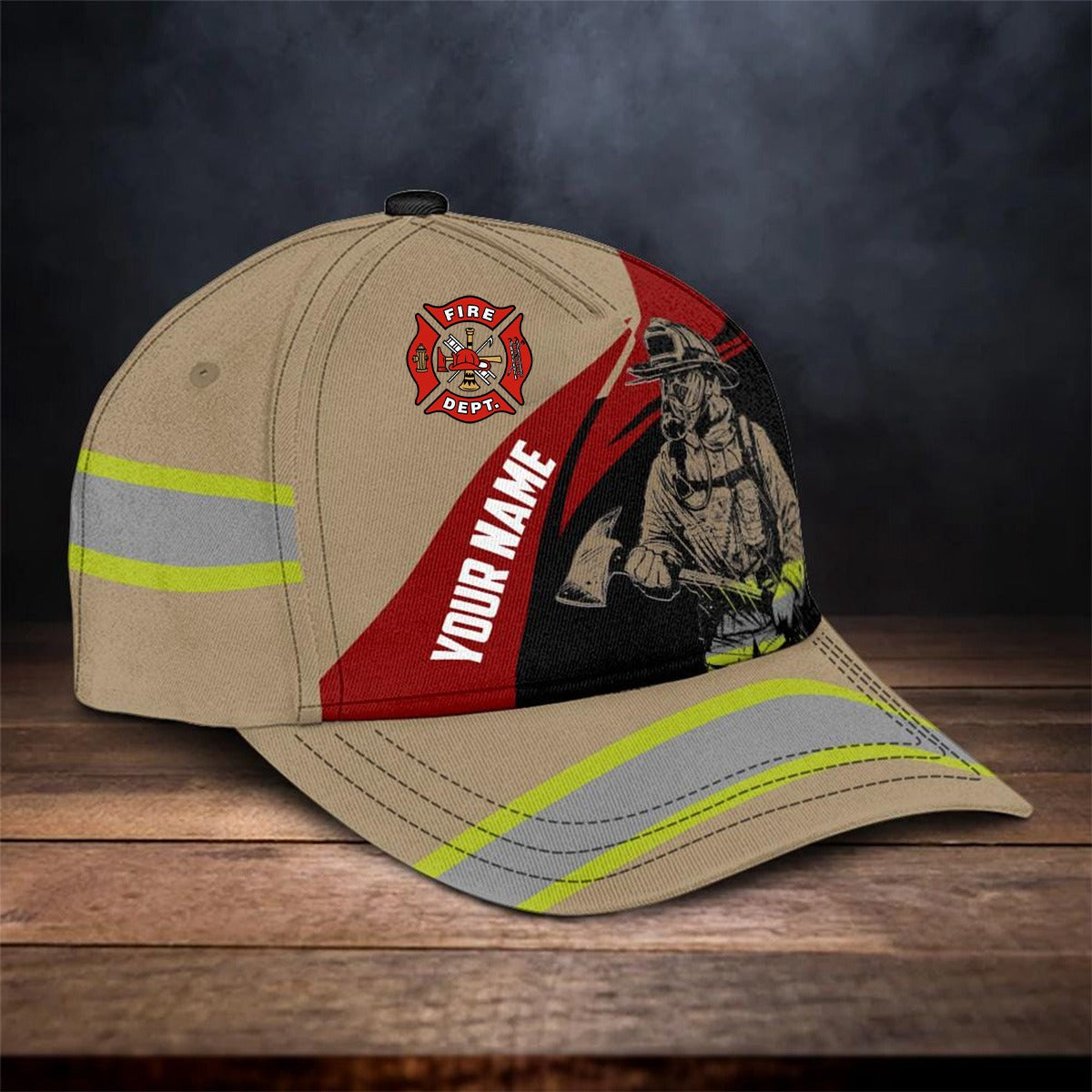 Personalized Firefighter Classic Cap - Gift For Firefighter - Okbands