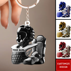 Personalized Taekwondo Gear Keychain-Gift For Taekwondo Lover-2024 New Release