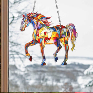 Horse Suncatcher Ornament - Gift For Horse Lovers