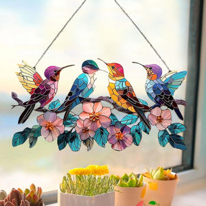 Gifts For Bird Lovers Hummingbird Suncatcher Ornament