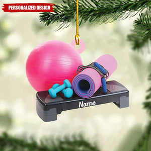 2024 New Release Personalized Fitness Christmas Ornament-Gifts For Gym Lovers