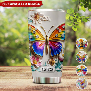 Beautiful Animals Gardening-Personalized Tumbler-Gift For Family,Friends