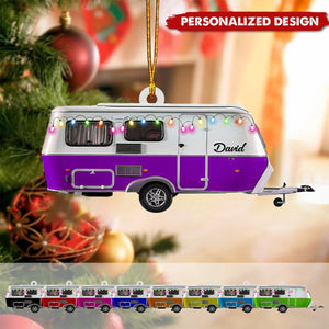 Personalized Camper Ornaments-Gifts For Camping Lover-2024 New Release