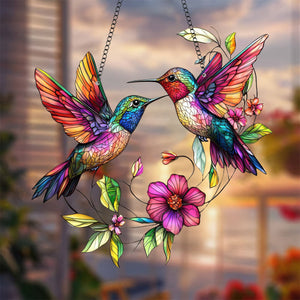 Hummingbird Suncatcher-Outdoor Indoor Gift For Hummingbird Lovers