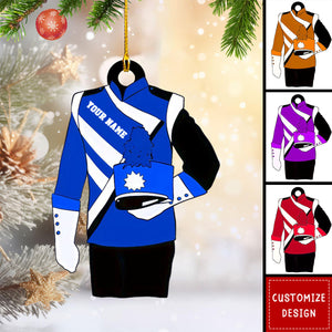 2024 New Release Personalized Marching Band Uniform Christmas Ornament