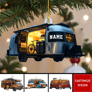 Personalized Camping Car Christmas Ornament Gift For Friends-2024 New Release