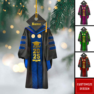 Personalized Graduation Christmas Ornament