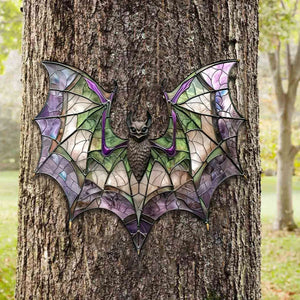 Bat Hanging Metal Sign, Bat Lover’s Sign, Garden Decor, Garden Gift, Backyard Gift, Home Decor