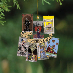 Personalized Tarot Card Christmas Tree Ornament-Gift For Spiritual Friends-2024 New Release