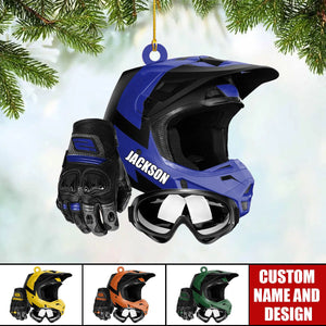 Personalized Dirt Bike Ornament-Gifts For Motocross Rider-2024 New Release