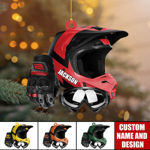 Personalized Dirt Bike Ornament-Gifts For Motocross Rider-2024 New Release