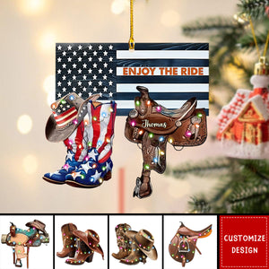 Personalized Gifts For Horse Lovers Christmas Ornament-2024 New Release