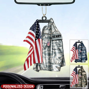 U.S Airforce/Navy/Army Hanging Ornament-Personalized Car Hanging Ornament