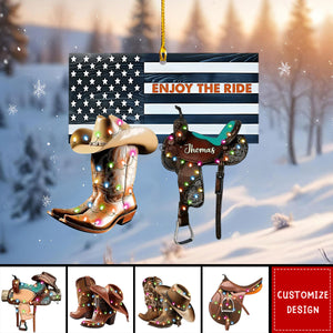 Personalized Gifts For Horse Lovers Christmas Ornament-2024 New Release